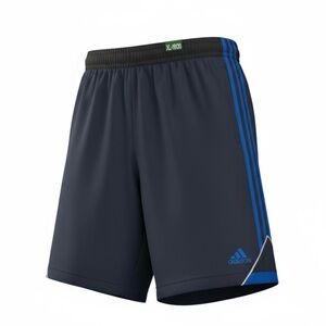 Adidas Navy Blue Side Stripe Sport Shorts Size XL